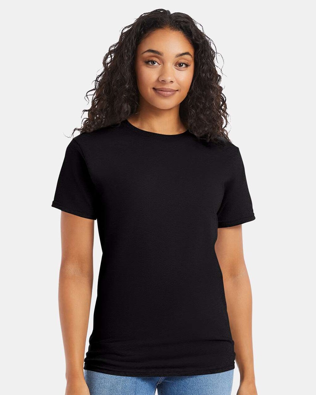 Hanes Unisex Classic Fit Crewneck Cotton T Shirt For Everyday Casual Tee
